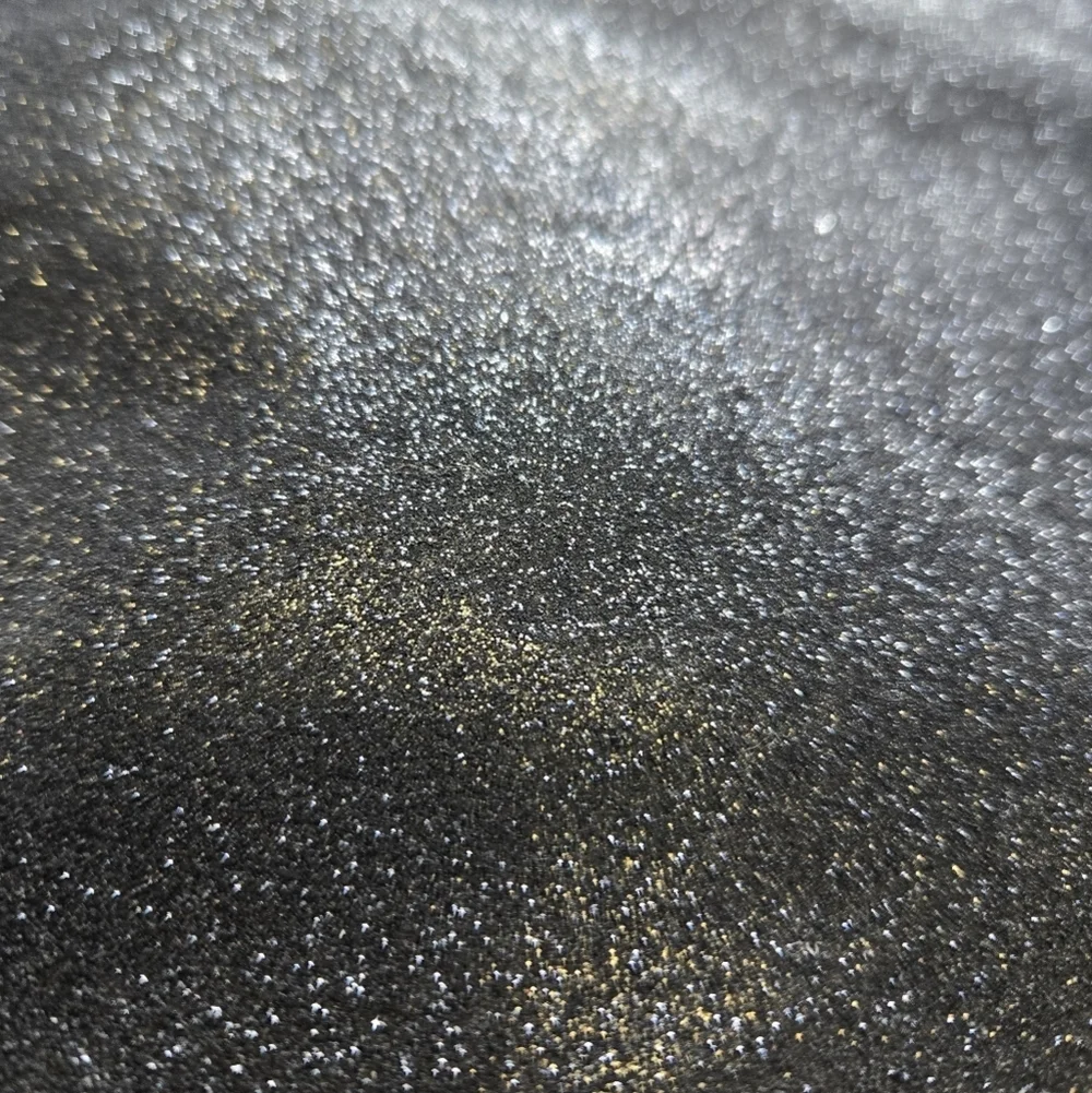 MAC Sparkly Black Cosmetic Bag